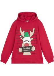 Jongens hoodie met kerstmotief, bpc bonprix collection