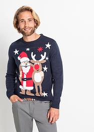 Trui met kerstmotief, bpc bonprix collection
