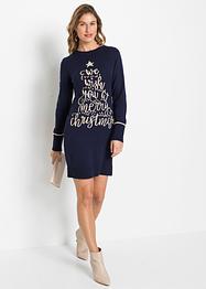 Gebreide jurk met kerstmotief, BODYFLIRT boutique