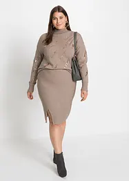 Oversized trui in een zachte viscosemix, bonprix