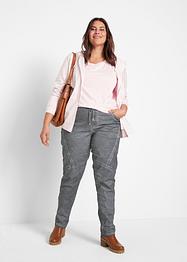 Cargo broek in used look, bpc bonprix collection