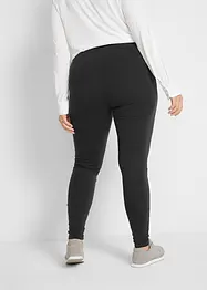 Stretch legging met biologisch katoen (set van 2), bonprix