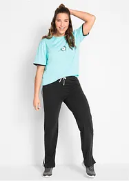 Jersey broek met stretch, straight, bonprix