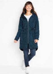 Licht gevoerde, lange outdoor jas met tunnelkoord, bpc bonprix collection
