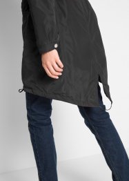 Licht gevoerde, lange outdoor jas met tunnelkoord, bpc bonprix collection