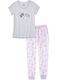 Pyjama met duurzaam katoen (2-dlg.), bpc bonprix collection