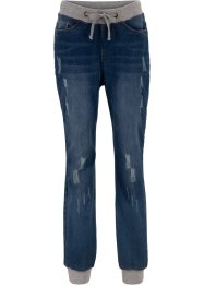Comfort boyfriend jeans van katoen met comfortband, bpc bonprix collection