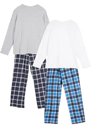 Jongens pyjama met biologisch katoen (4-dlg. set), bonprix