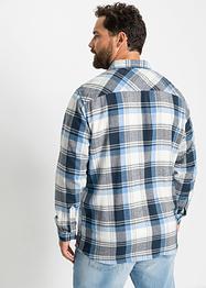 Flanellen overhemd met lange mouwen, John Baner JEANSWEAR