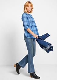 Stretch jeans met biologisch katoen, bootcut, John Baner JEANSWEAR