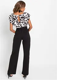 Jumpsuit in wikkellook met print, bonprix