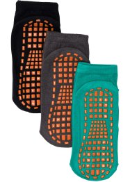 Antislip sokken (3 paar) met biologisch katoen, bpc bonprix collection