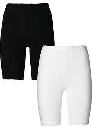 Biker short met stretch (set van 2), bonprix