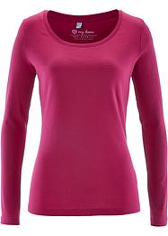 Katoenen longsleeve met ronde hals, bpc bonprix collection