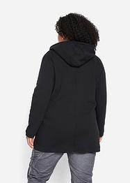 Lang sweatvest met ritszakken, bpc bonprix collection