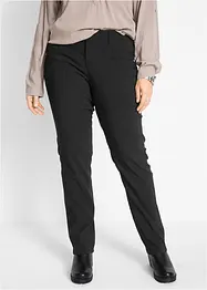 Bengaline stretch broek, straight, bonprix