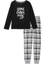 Pyjama met oversized shirt (2-dlg. set), bonprix