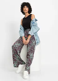 Palazzo broek van soepele viscose, bonprix