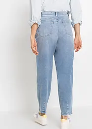 Barrel jeans met high waist en biologisch katoen, bonprix