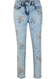 Jeans met bloemenborduursel, bpc selection