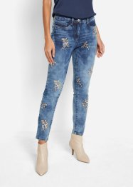 Jeans met bloemenborduursel, bpc selection