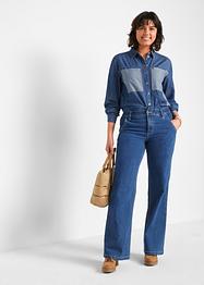 Stretch paperbag jeans, John Baner JEANSWEAR