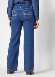 Stretch paperbag jeans, John Baner JEANSWEAR