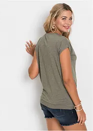 Shirt met knoopdetail, bonprix