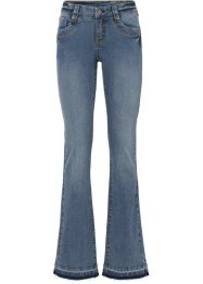 Flared jeans met details, RAINBOW
