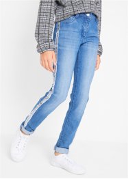 Meisjes skinny jeans met tapes opzij, John Baner JEANSWEAR