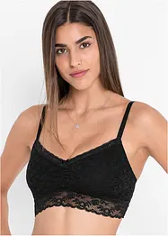 Pink Collection bralette zonder beugels (set van 2) met gerecycled polyamide, bonprix