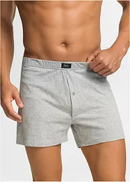 Wijde jersey boxershort (set van 4), bonprix