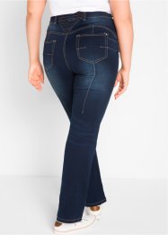 Super stretch push up jeans met comfortband, bootcut, bpc bonprix collection