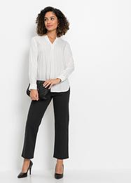 Lange, gestreepte tuniek van viscose, BODYFLIRT