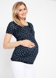 Zwangerschapsshirt / voedingsshirt met kant, bpc bonprix collection