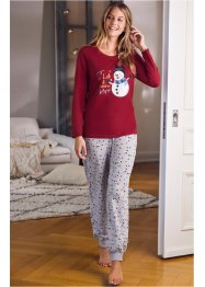 Pyjama met folieprint (2-dlg.), bpc bonprix collection
