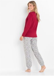 Pyjama met folieprint (2-dlg.), bpc bonprix collection