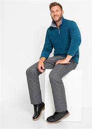 Fleece trui met schipperskraag (set van 2), bpc bonprix collection