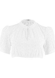 Dirndl blouse met broderie anglaise, bpc bonprix collection