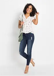 Skinny jeans, mid waist, bonprix
