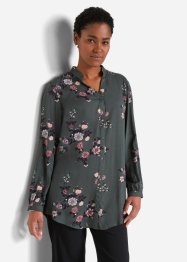 Lange blouse van viscose, wijd model, bonprix