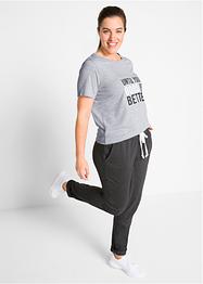 Sweatpants met strikkoordjes, regular, bpc bonprix collection
