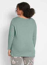 Longshirt (set van 2) met biologisch katoen, bpc bonprix collection