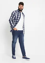 Slim fit power stretch jeans, tapered (set van 2), bonprix