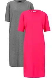 Oversized shirtjurk (set van 2), bonprix