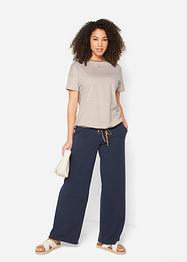 Shirt met strikkoordjes, bpc bonprix collection