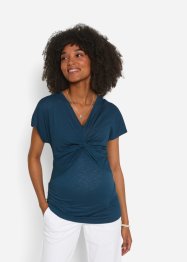 Zwangerschapsshirt met drapering, bpc bonprix collection