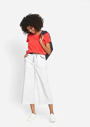 Katoenen papertouch culotte met comfortband, bpc bonprix collection