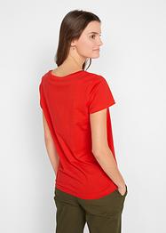Shirt met ronde hals (set van 5), korte mouw, bpc bonprix collection