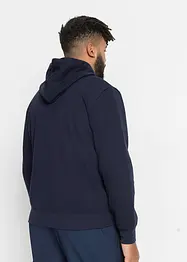 Sweatvest met capuchon (set van 2), bonprix
